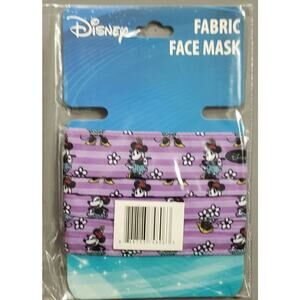 Disney Minnie Mouse Purple Kids Face Mask